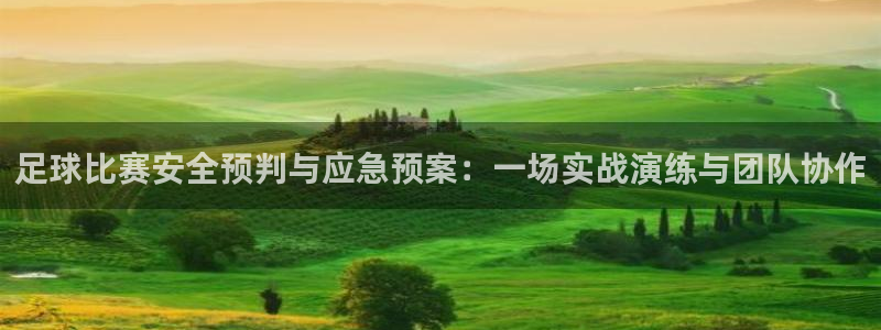 足球比赛安全预判与应急预案：一场实战